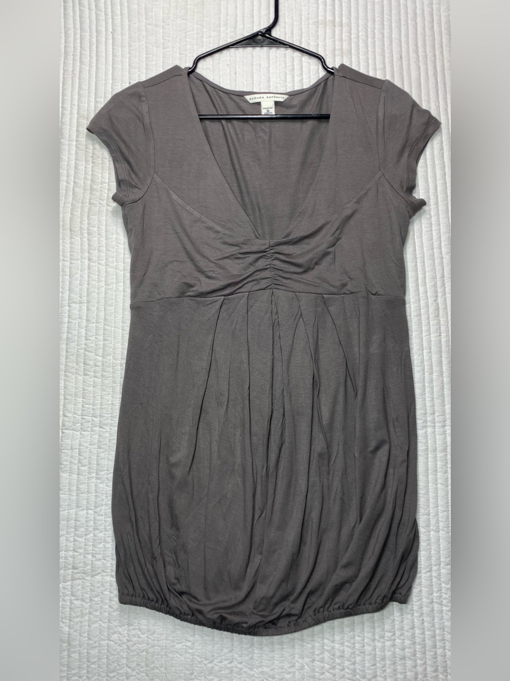 Banana Republic Taupe Bubble Hem Dress/Tunic – Size M